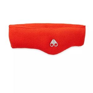 Moose Knuckles Woodhull Logo Headband Orange
